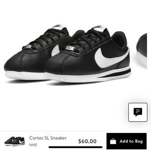 NIKE - kids - Excellent Used Condition- Cortez Sneaker